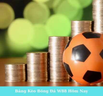 Bảng Kèo Bóng Đá W88 Hôm Nay